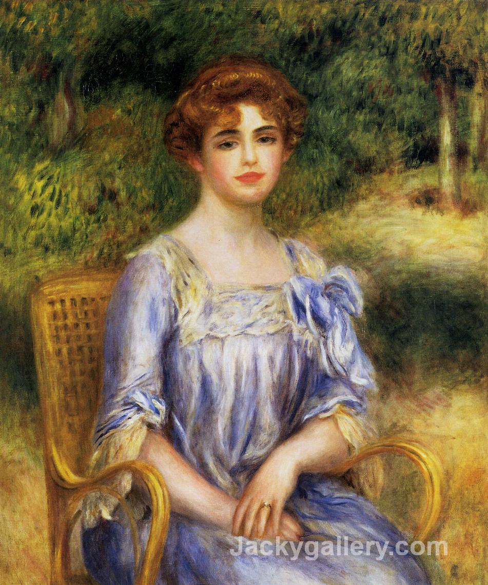 Madame Gaston Bernheim de Villers nee Suzanne Adler by Pierre Auguste Renoir paintings reproduction